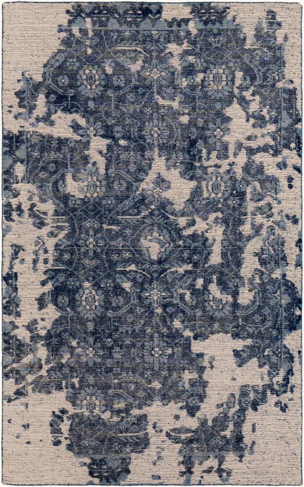 Hoboken Handmade Rug, by Surya, 1'6" length x 1'6" width