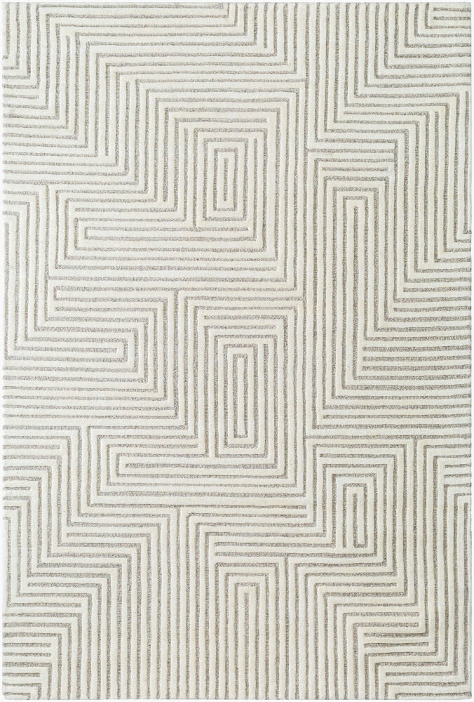 Brook Handmade Rug, by Surya, 1'6" length x 1'6" width