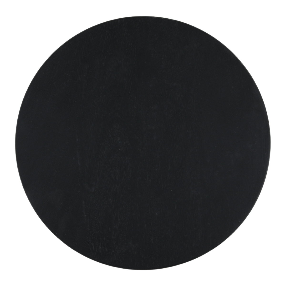 Marzell Side Table Black, Side & End Table by Dovetail, 14" width x 20" height x 14" diameter x 14" depth View 2