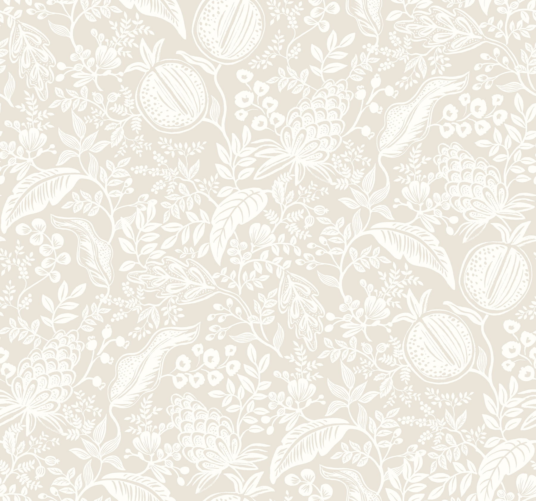 Pomegranate Beige Wallpaper, by York Wall, 27' length x 2'3" width x 0.02" depth View 1