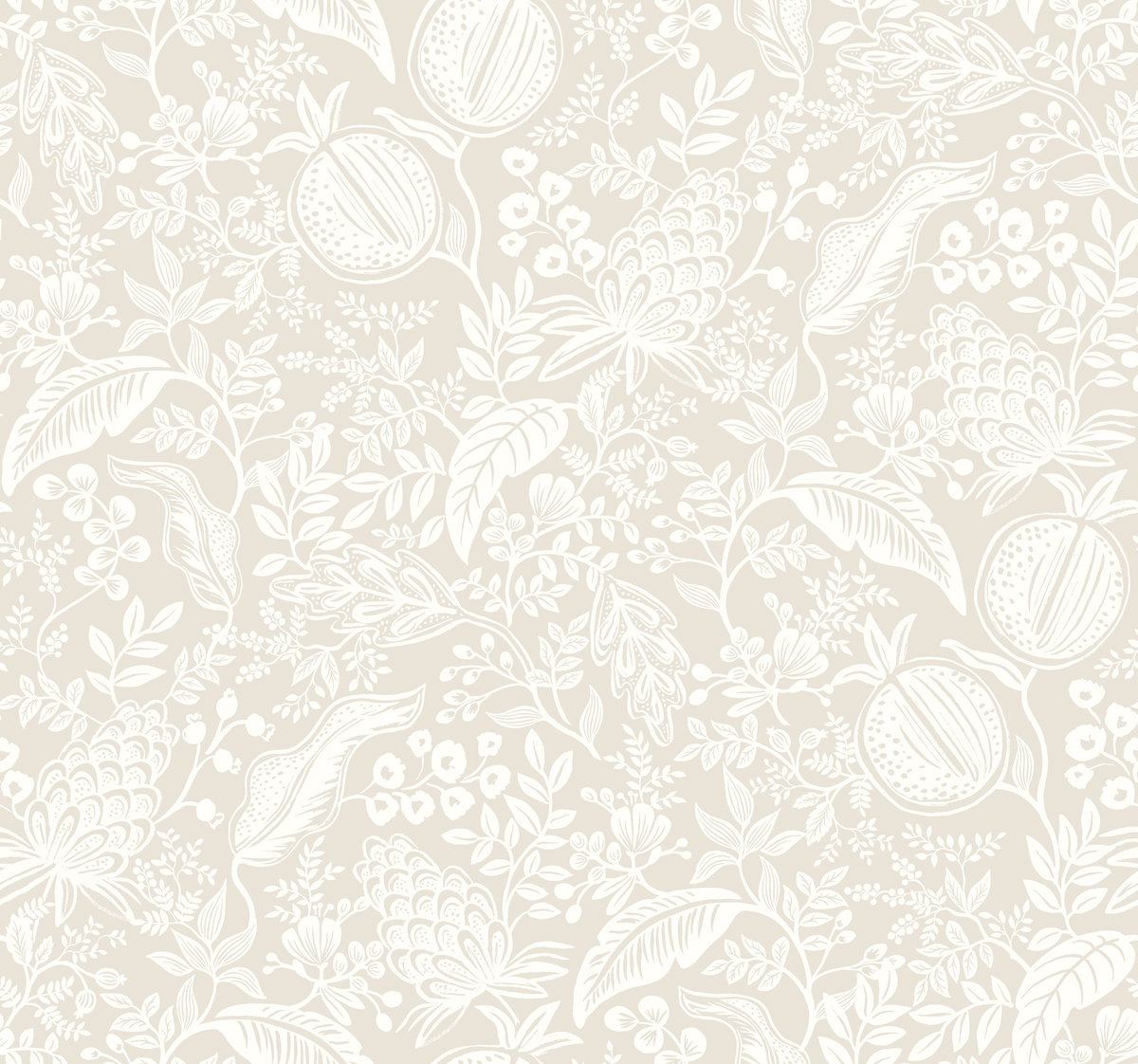 Pomegranate Beige Wallpaper, by York Wall, 27' length x 2'3" width x 0.02" depth