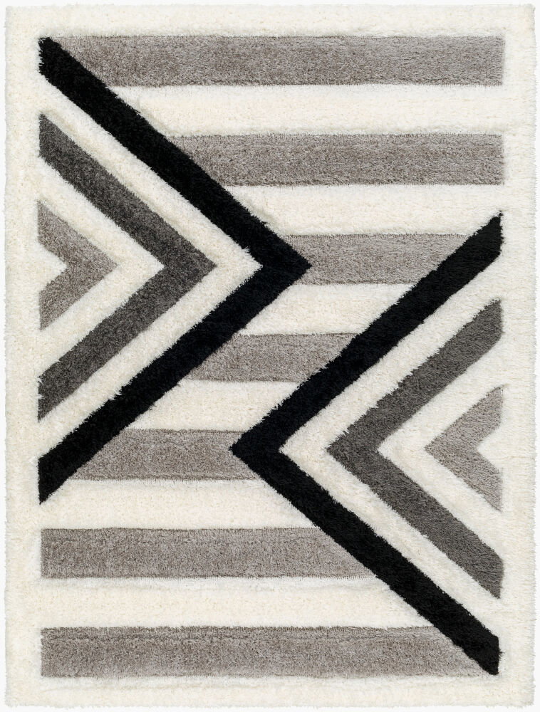 Bologna Machine Woven Rug, by Surya, 10'0.08" length x 7'10.49" width
