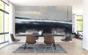 Grounded Navy Wall Mural thumbnail 2