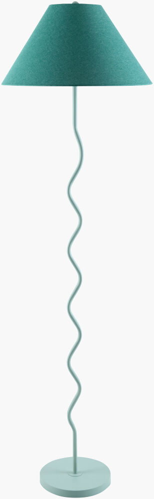Meander Accent Floor Lamp, by Surya, 19" width x 66" height