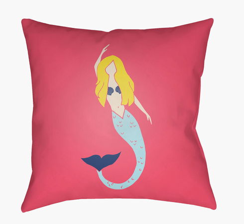 Mermaid Accent Pillow