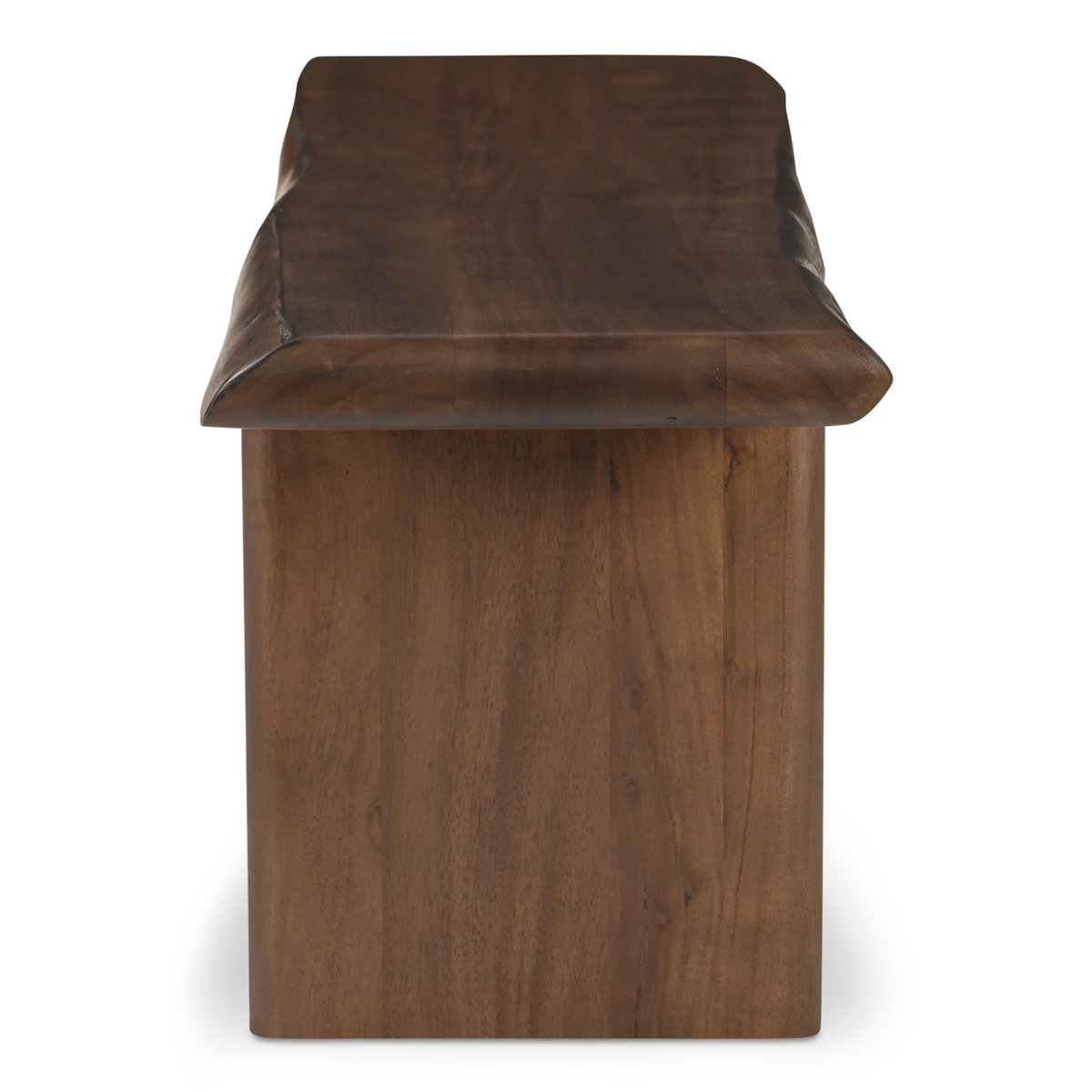 Lila Dining Bench Small Brown, Benche by Moe's Home, 69" width x 18" height x 17" depth View 3