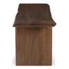Lila Dining Bench Small Brown, Benche by Moe's Home, 69" width x 18" height x 17" depth thumbnail 3