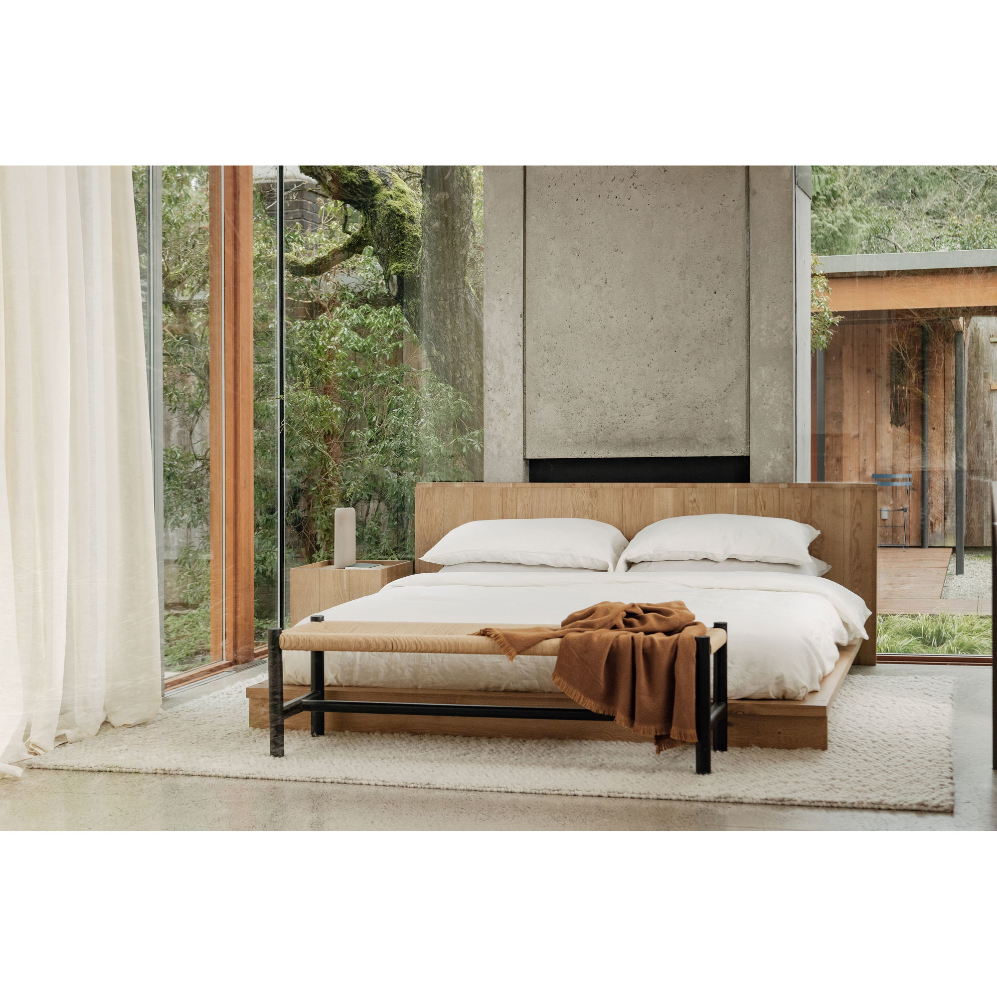 Plank King Bed large image 