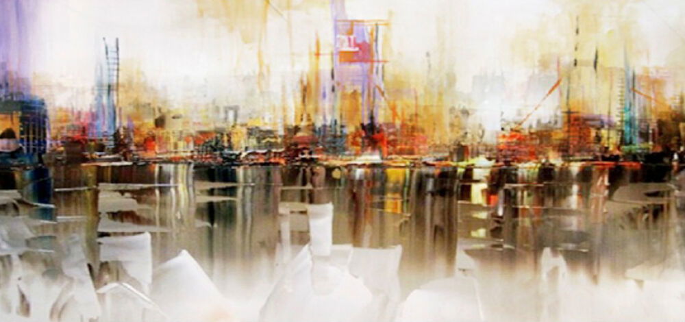 Surya Wall Decor, Painting, 30" width x 60" height