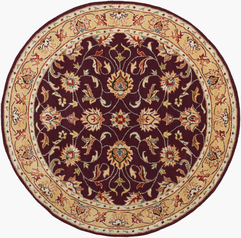 Caesar Handmade Rug, by Surya, 6' length x 6' width