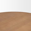 Jovani 60' Solid Light Brown Mango Wood Round Dining Table thumbnail 6
