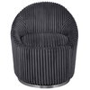 Crue Gray Fabric Swivel Chair, Accent Chair by Uttermost, 29.2" width x 32" height x 31" depth thumbnail 1