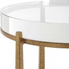 Midas Antique Gold Accent Table thumbnail 6