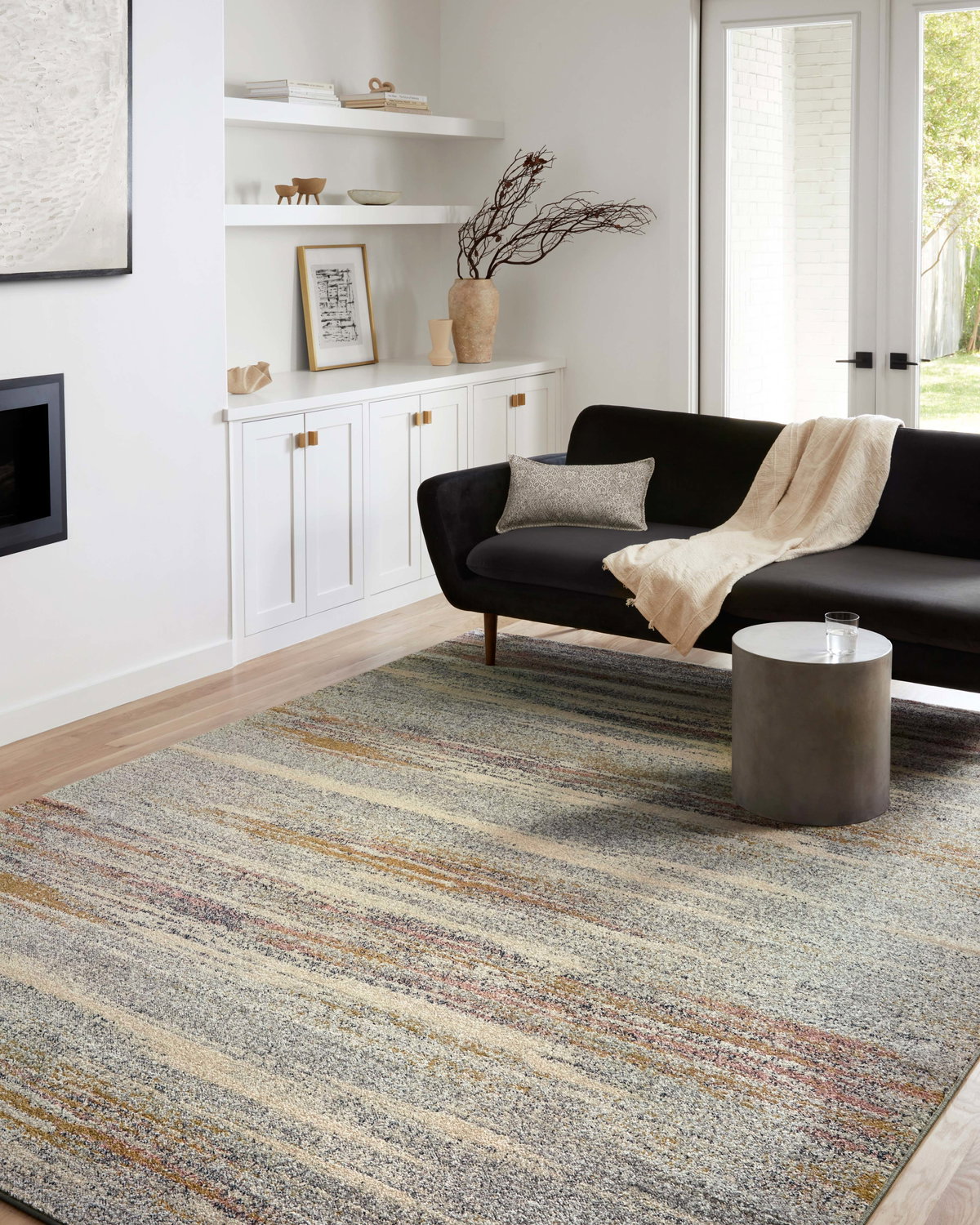 Loloi II Bowery Rug, 1'6" length x 1'6" width View 2