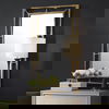 Felix Brass Rectangle Mirror thumbnail 2