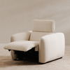 Eli Power Recliner Chair Warm White, Accent Chair by Moe's Home, 41.5" width x 30" height x 43" depth thumbnail 9