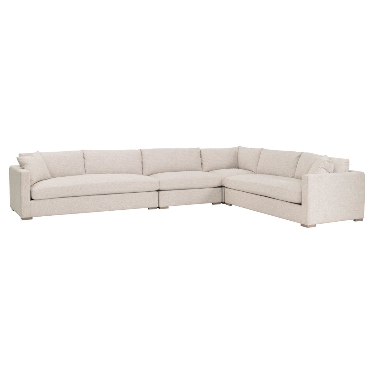 Newport Outdoor Modular 2-Seat Right Track Arm Sofa, Seating by Essentials for Living, 76.5" width x 32.5" height x 37.5" depth View 5