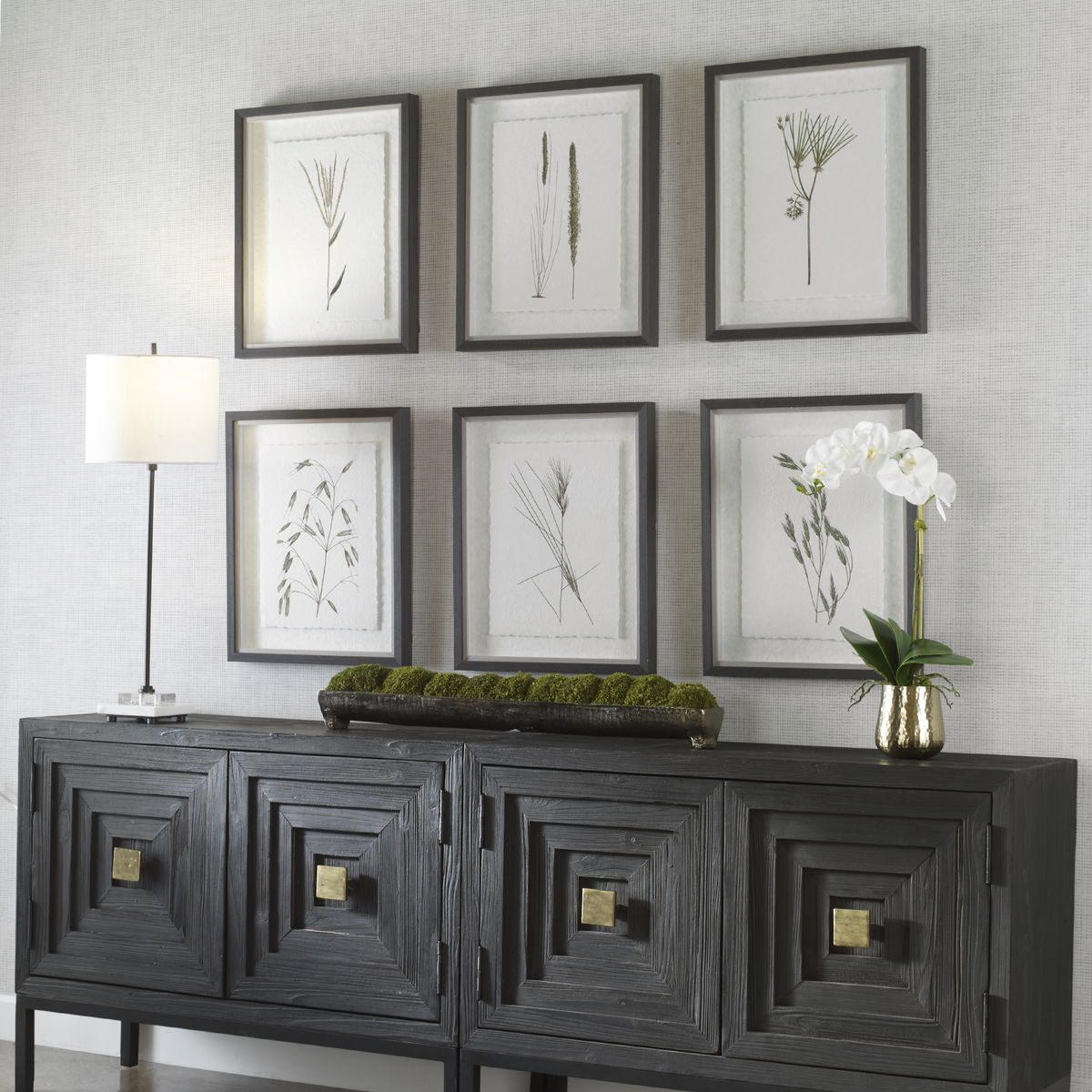 Forest Finds Framed Prints Set/6, Art by Uttermost, 18" width x 22" height x 1.75" depth View 5