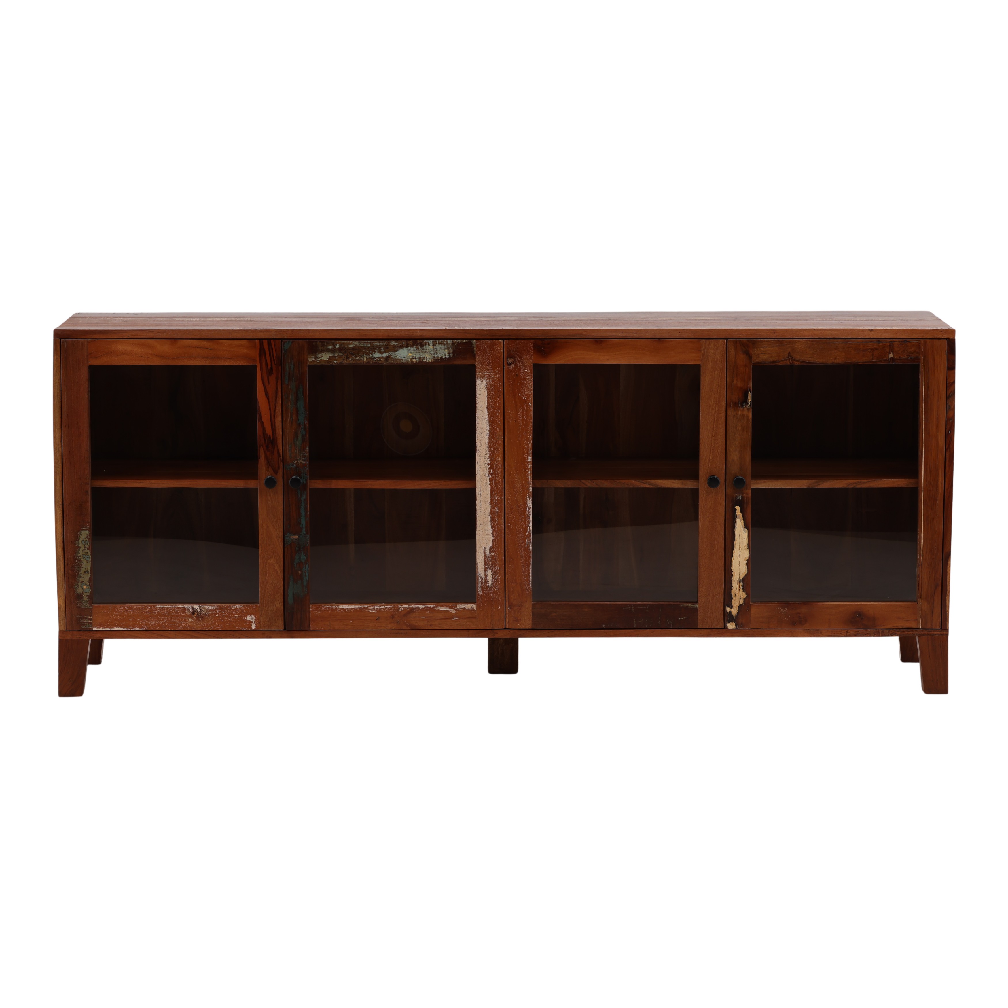 Persea Sideboard Brown, Sideboards & Buffet by Dovetail, 78" width x 32" height x 18" depth View 2