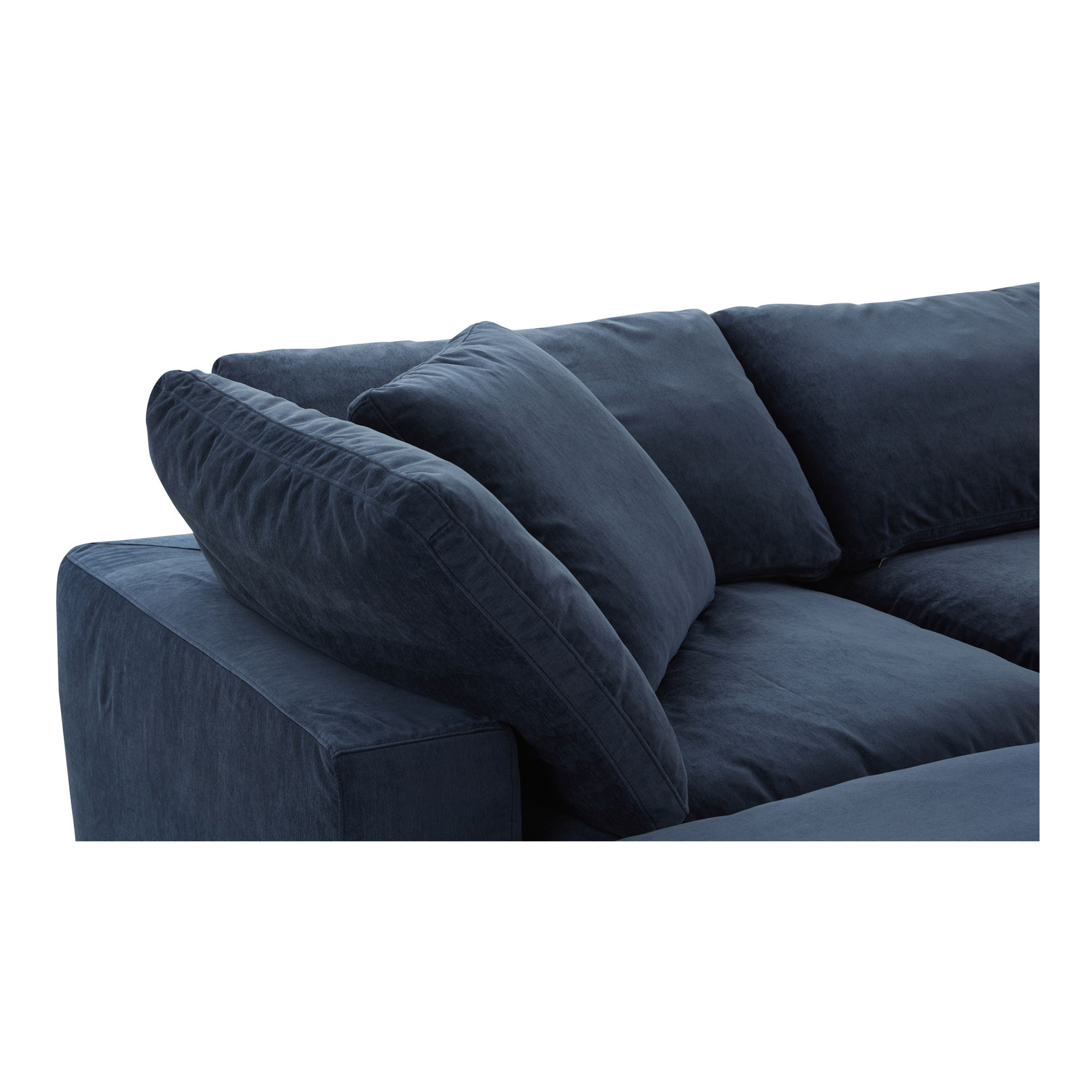 Clay Modular Sofa  Nocturnal Sky, Sectional Sofa by Moe's Home, 133.5" width x 32.5" height x 44.5" depth View 5