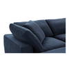 Clay Modular Sofa  Nocturnal Sky, Sectional Sofa by Moe's Home, 133.5" width x 32.5" height x 44.5" depth thumbnail 5