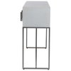 Abaya White Console Table, by Uttermost, 54" width x 32" height x 14" depth thumbnail 6