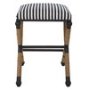 Braddock Backless Counter Stool, Counter & Bar Stool by Uttermost, 18.75" width x 27.62" height x 18.75" depth thumbnail 6