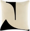 Curvea Accent Pillow, Decorative Pillow by Surya, 18" length x 18" width thumbnail