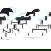 Roger Counter Stool Teal thumbnail 8