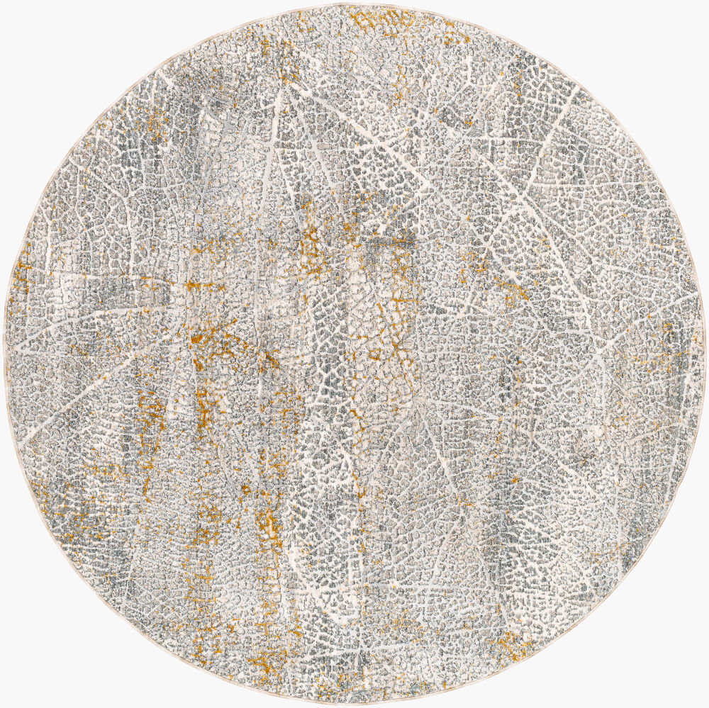 Dresden Machine Woven Rug, by Surya, 5'2.99" length x 5'2.99" width