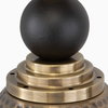 Adastra 1 Light Antique Brass Pendant, by Uttermost, 14" height x 11.75" diameter thumbnail 6