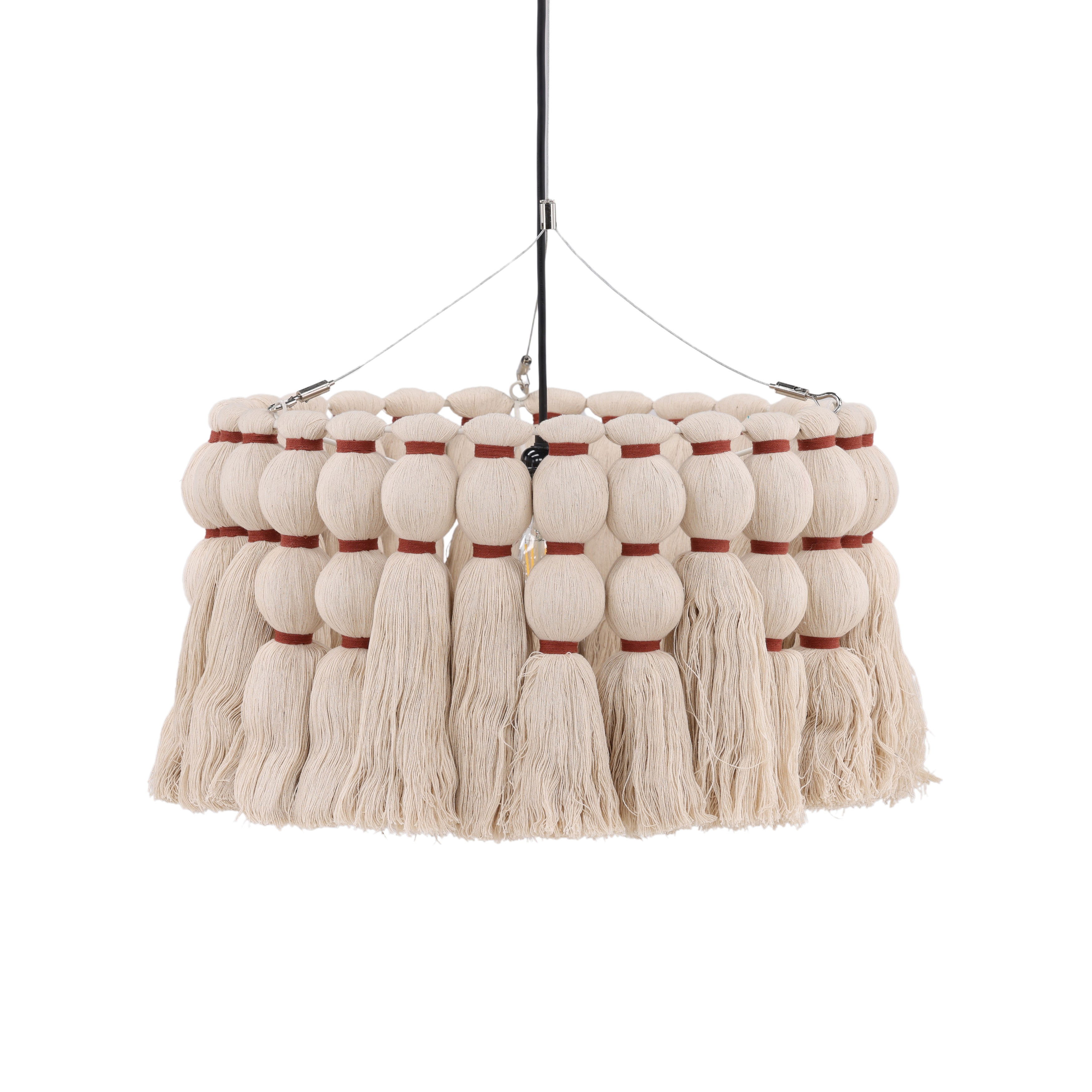 Guerrero Pendant Light Ivory large image 