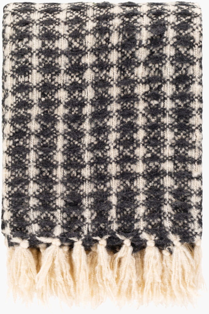 Boris Throw, Blankets & Throw by Surya, 60" length x 50" width