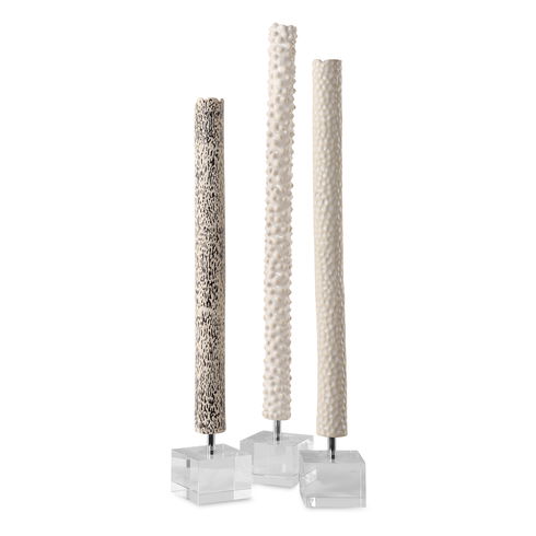 Makira Cylindrical Sculptures, S/3