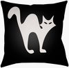 Boo Accent Pillow, Decorative Pillow by Surya, 18" length x 18" width thumbnail
