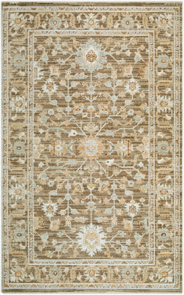 Pierre Loti Machine Woven Rug, by Surya, 7'6.55" length x 2'11.43" width