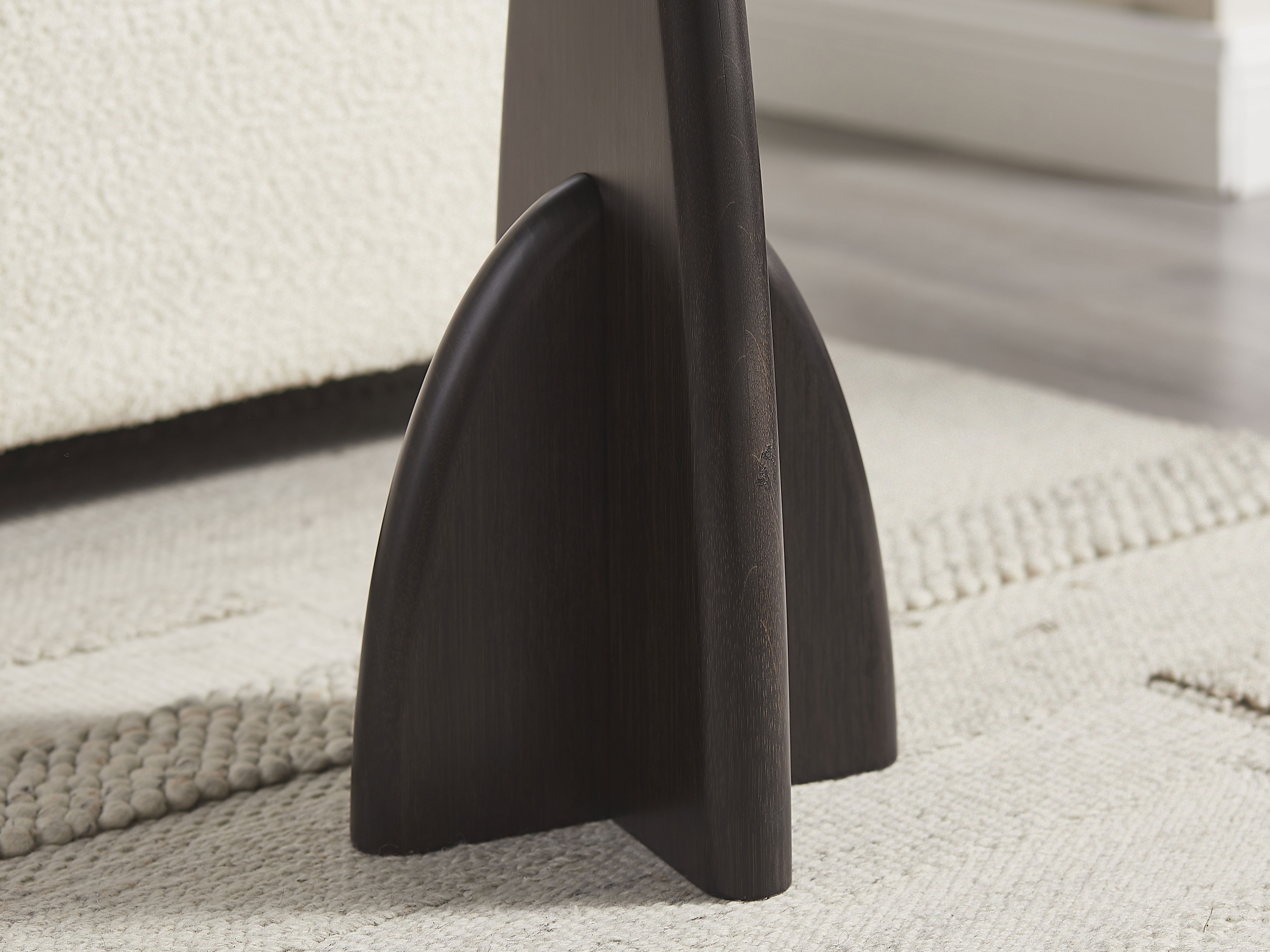 Zephyr Side Table, Caviar, Desk by Greenington, 18" length x 18" width x 20" height View 8