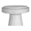 Book Accent Table White, Side & End Table by Moe's Home, 16" width x 21" height x 16" depth thumbnail 2