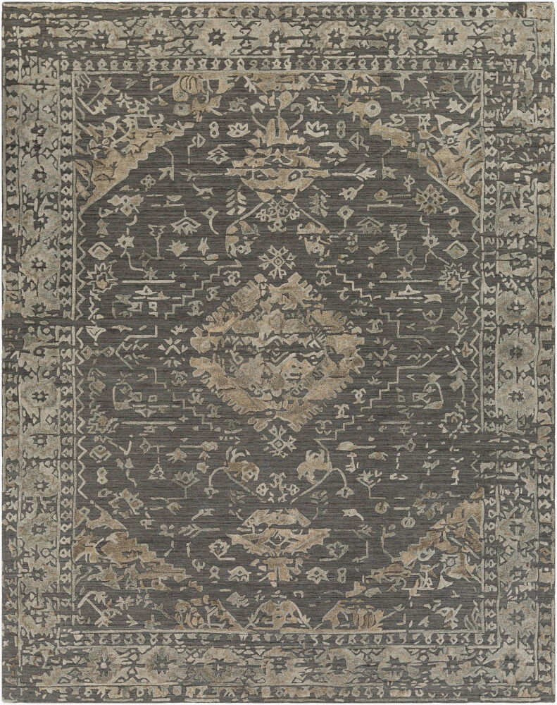 Makalu Handmade Rug, by Surya, 1'6" length x 1'6" width
