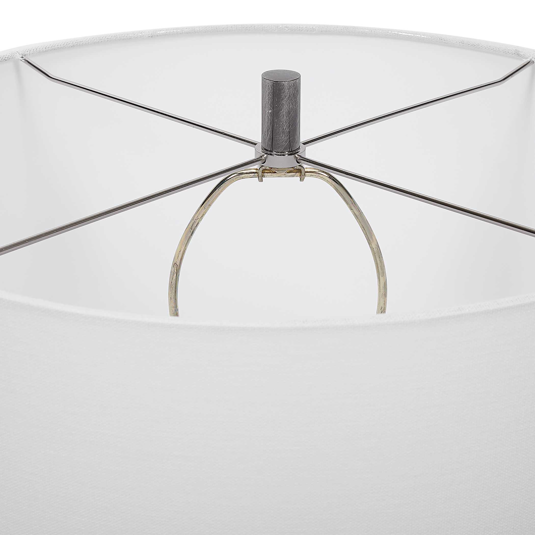 Waller Handcrafted Cast Table Lamp large image 