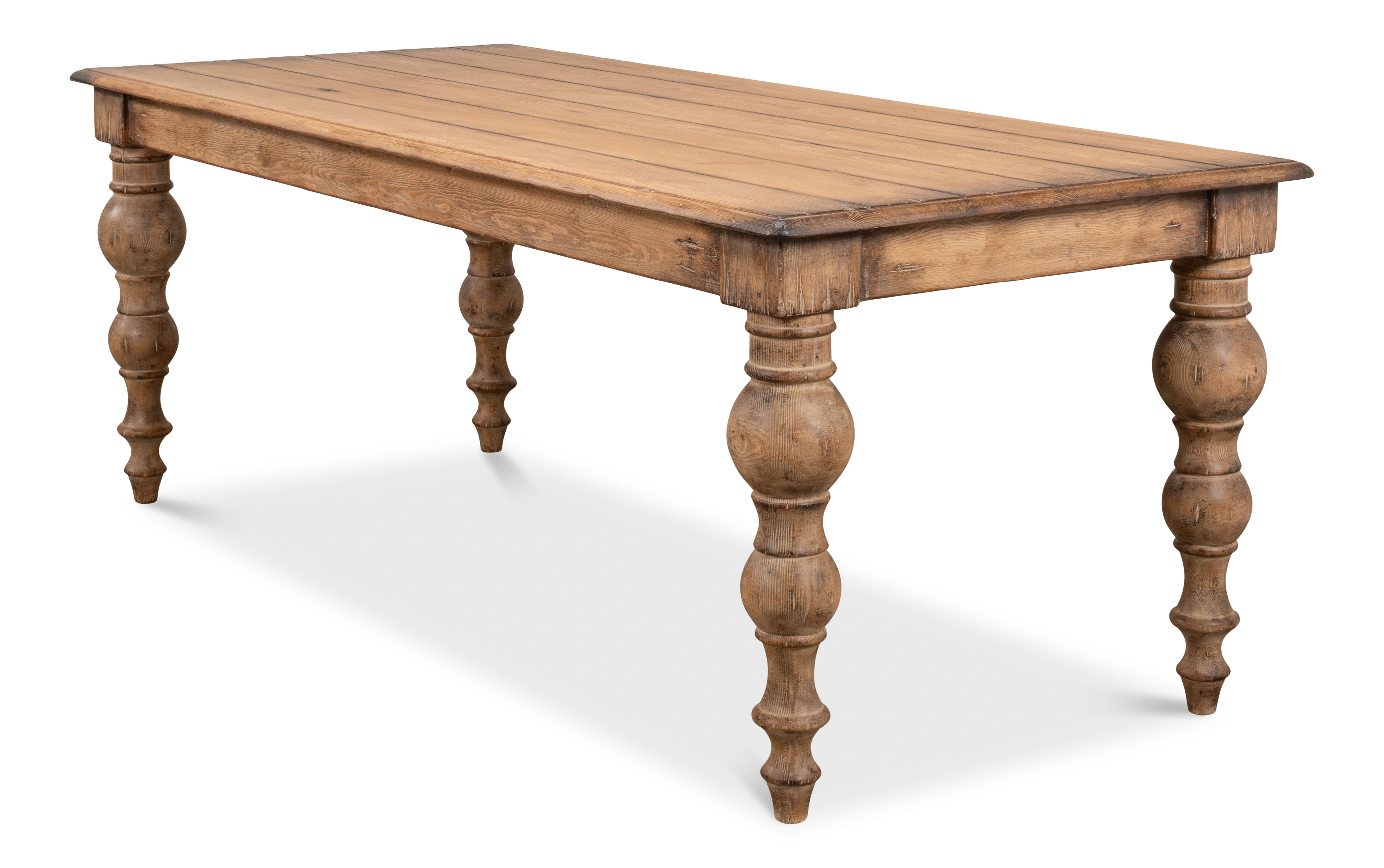 Bixby Dining Table, by Sarreid, 84" length x 37" width x 31" height View 10