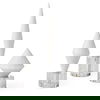 Alize White Stone Sculptures S/3 thumbnail 0