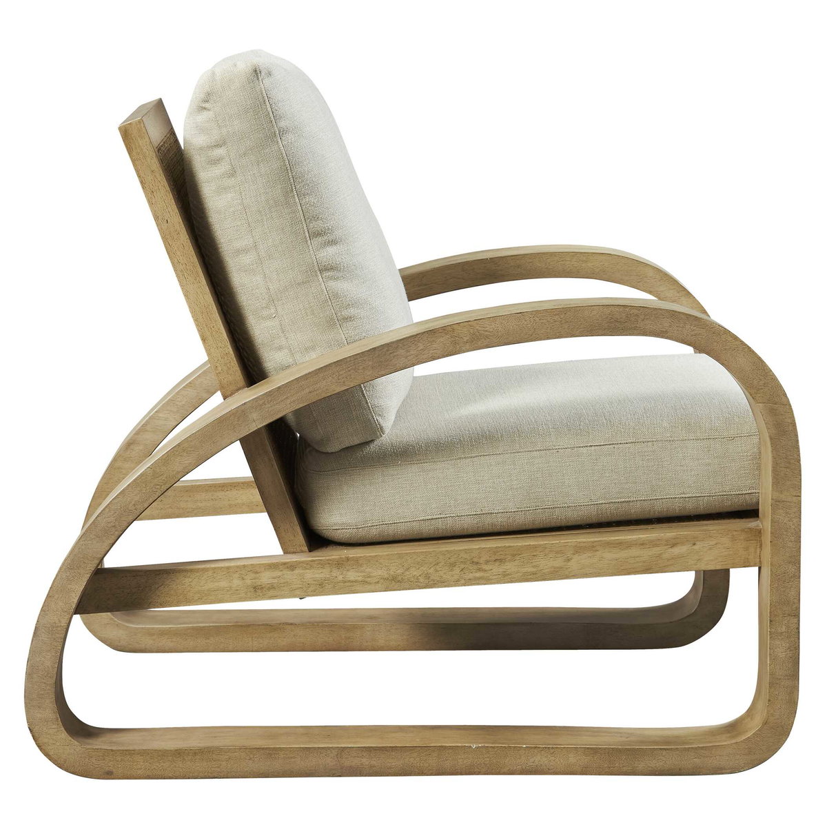 Barbora Wooden Accent Chair, by Uttermost, 30.5" width x 32" height x 37.5" depth View 5