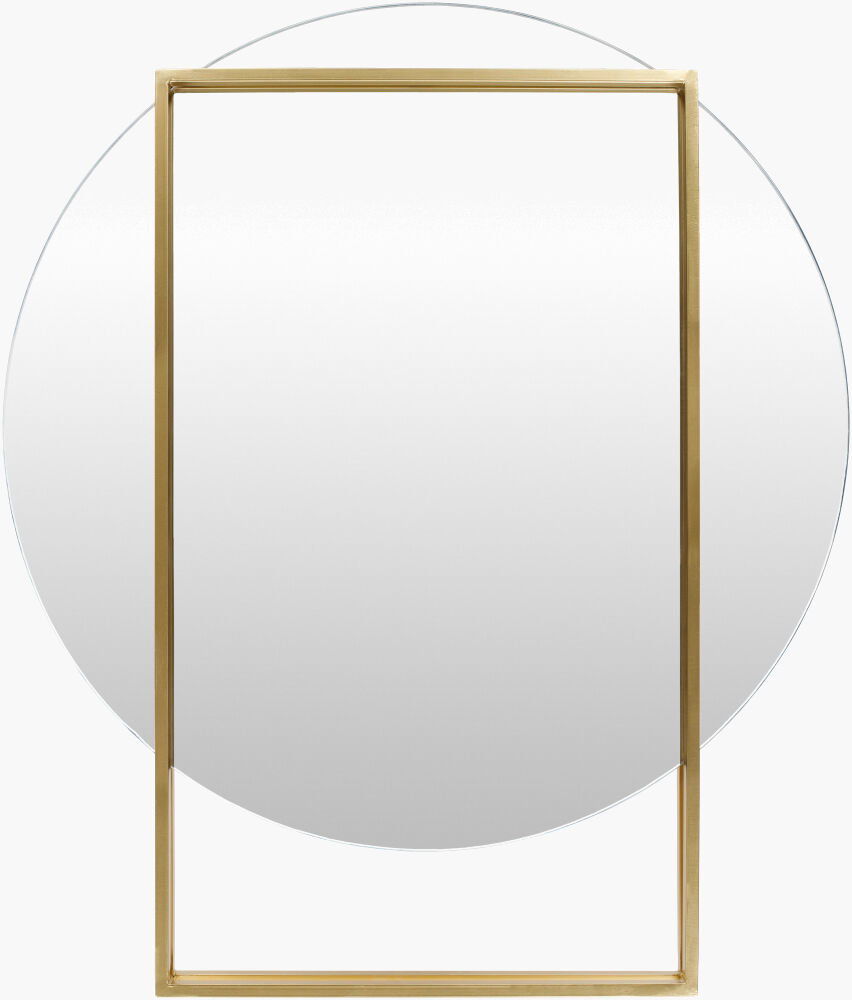 Benedict Accent Mirror, by Surya, 30" width x 35" height