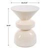 Lyford Modern Accent Table, Side & End Table by Uttermost, 15.25" width x 20.25" height x 15.25" depth thumbnail 2