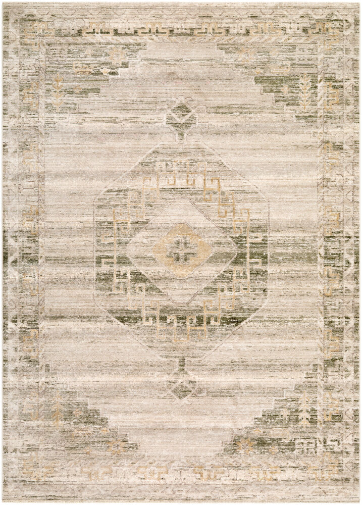 Fifth Avenue Machine Woven Rug, by Surya, 7'2.61" length x 2'5.53" width