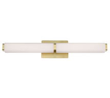 Online Designer Bathroom Brushed Brass Holten Single Sconce, 27"