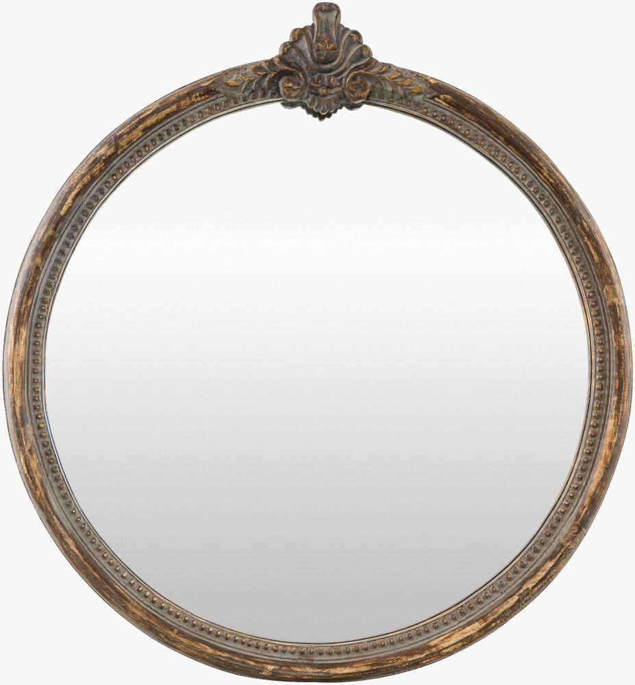 Aden Accent Mirror, by Surya, 24" width x 26" height