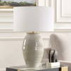 Amos Ceramic Table Lamp, by Uttermost, 17" width x 25.75" height x 17" depth thumbnail 4
