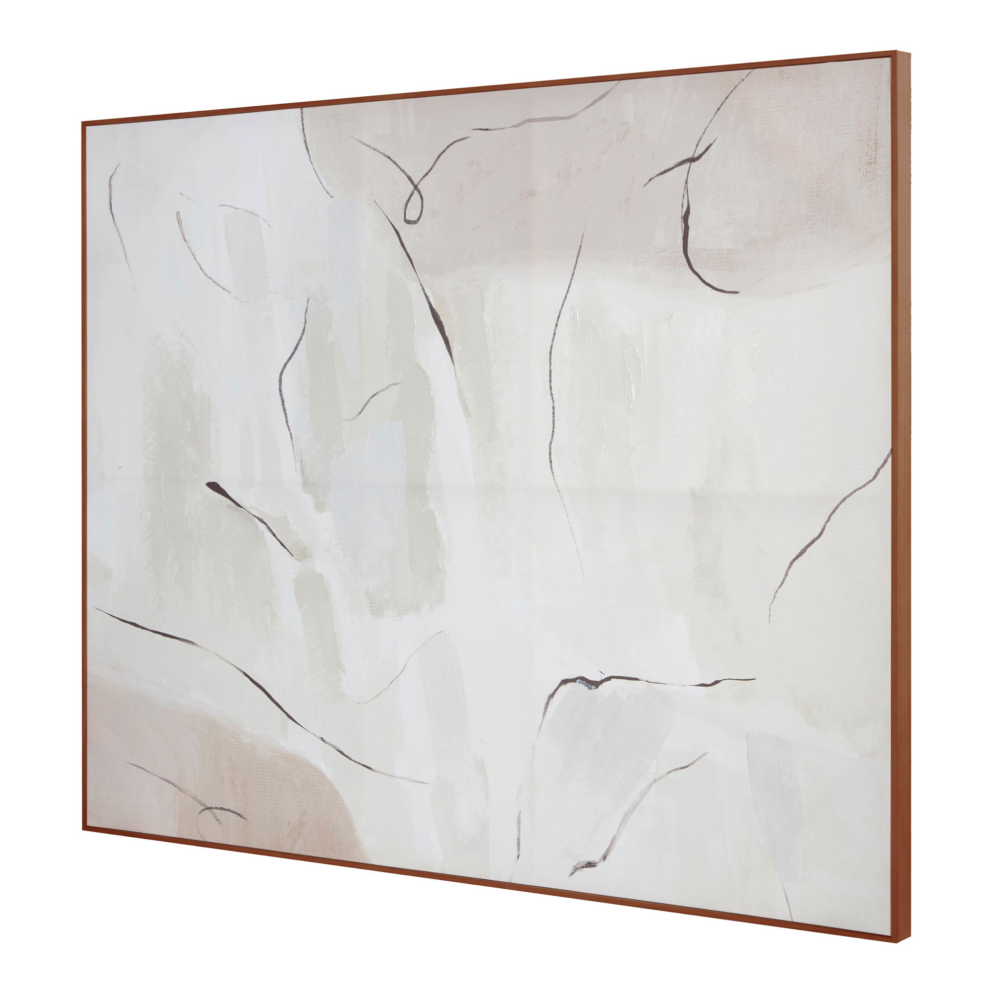 Impression Framed Painting Terra Palette large image 